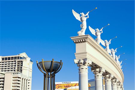 Statues at Caesar's Palace Hotel and Casino, Paradise, Las Vegas, Nevada, USA Stock Photo - Rights-Managed, Code: 700-02913165