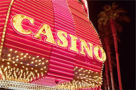 facade of casino - Fremont Hotel and Casino, Las Vegas, Nevada, USA Photographie de stock - Rights-Managed, Code: 700-02913173