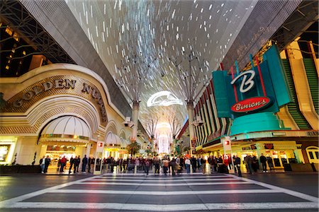 Fremont Street Experience, Las Vegas, Nevada, USA Photographie de stock - Rights-Managed, Code: 700-02913186