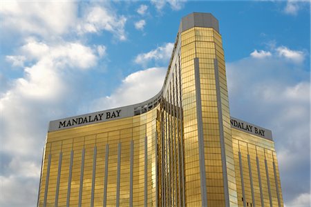 facade of casino - Mandalay Bay Hotel and Casino, Paradise, Las Vegas, Nevada, USA Photographie de stock - Rights-Managed, Code: 700-02913189