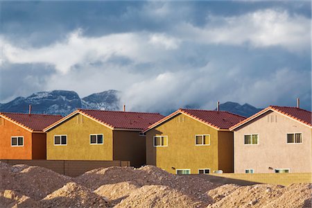 residential construction - Housing Development in Las Vegas, Nevada, USA Stock Photo - Rights-Managed, Code: 700-02913190