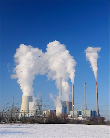 Grosskrotzenburg Power Station, Grossauheim, Hesse, Germany Foto de stock - Con derechos protegidos, Código: 700-02935326