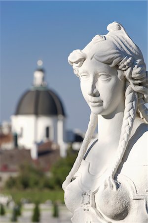 Sphinx Statue in the Belvedere Palace and Gardens, Vienna, Austria Stock Photo - Rights-Managed, Code: 700-02935508