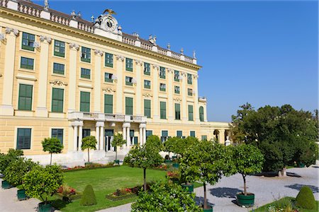 Schonbrunn Palace and Gardens, Vienna, Austria Stock Photo - Rights-Managed, Code: 700-02935540