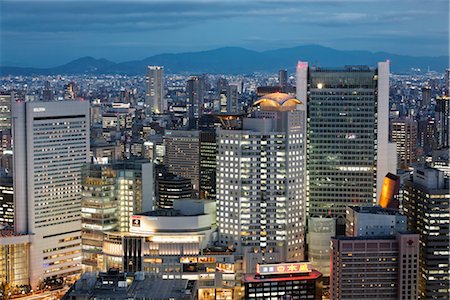 Le District de Kita, Osaka, Osaka Prefecture, région de Kinki, Honshu, Japon Photographie de stock - Rights-Managed, Code: 700-02935628