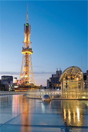 Nagoya TV Tower, Milky Way Square, Oasis 21 Complex, Nagoya, Aichi Prefecture, Chubu Region, Honshu, Japan Stock Photo - Rights-Managed, Code: 700-02935643