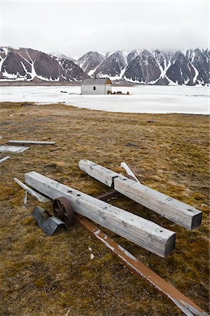 simsearch:700-06059662,k - Abandoned RCMP Post and Post Office, Craig Harbour, Ellesmere Island, Nunavut, Canada Stock Photo - Rights-Managed, Code: 700-02943225