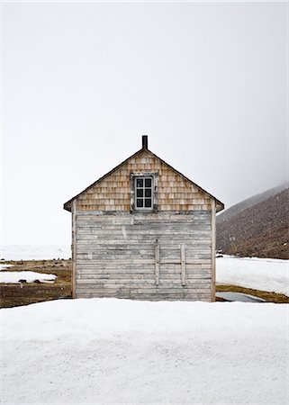 Abandon de poste de la GRC et bureau de poste, Craig Harbour, île d'Ellesmere, Nunavut, Canada Photographie de stock - Rights-Managed, Code: 700-02943235
