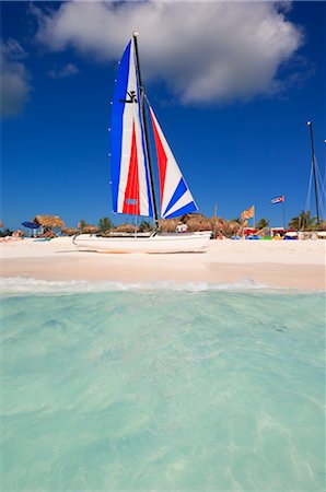 Beach at Playa Serena, Cayo Largo, Cuba Stock Photo - Rights-Managed, Code: 700-02943344