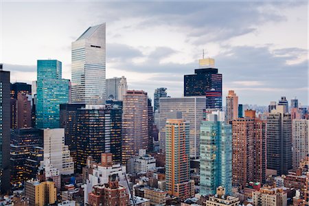 financial district nyc - Midtown Manhattan, New York, New York, USA Stock Photo - Rights-Managed, Code: 700-02957719