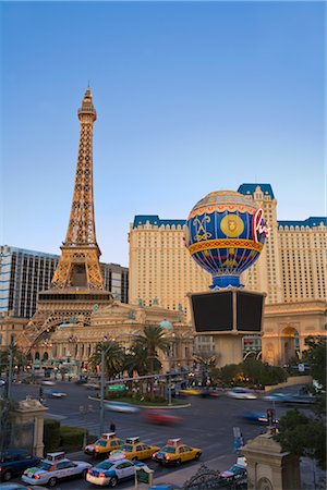 Paris Las Vegas Hotel and Casino, Las Vegas Strip, Las Vegas, Nevada, USA Photographie de stock - Rights-Managed, Code: 700-02957722