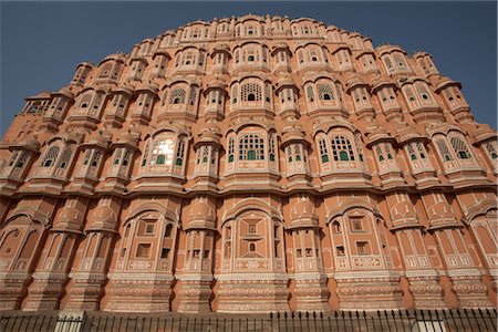 simsearch:700-02958080,k - Hawa Mahal, Jaipur, Rajasthan, India Foto de stock - Con derechos protegidos, Código: 700-02958012