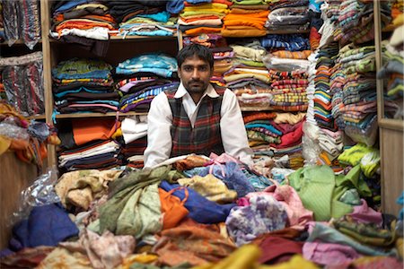 Store Owner, Jaisalmer, Rajasthan, India Stock Photo - Rights-Managed, Code: 700-02958024