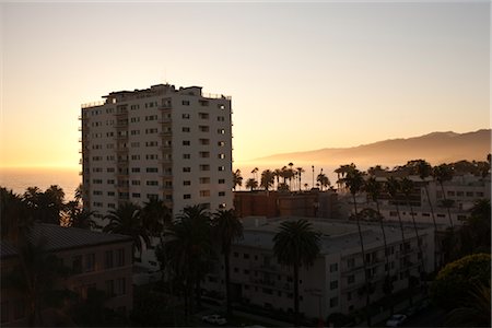simsearch:700-06786983,k - Santa Monica au coucher du soleil, Los Angeles, Californie, USA Photographie de stock - Rights-Managed, Code: 700-02967575