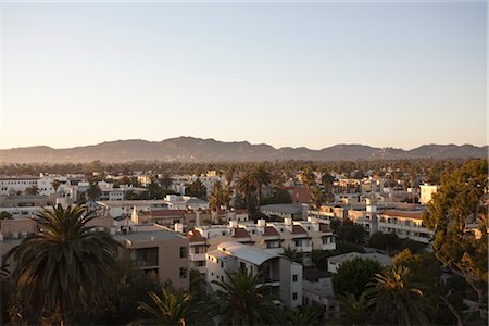 Santa Monica at Sunset, Los Angeles, California, USA Stock Photo - Rights-Managed, Code: 700-02967576