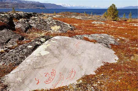 simsearch:700-00610178,k - Prehistoric Rock Carvings, Alta, Norway Fotografie stock - Rights-Managed, Codice: 700-02967624