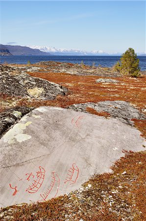 Prehistoric Rock Carvings, Alta, Norway Stock Photo - Rights-Managed, Code: 700-02967623