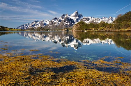 Magnifique vue, Raftsund, Lofoten, Norvège Photographie de stock - Rights-Managed, Code: 700-02967707