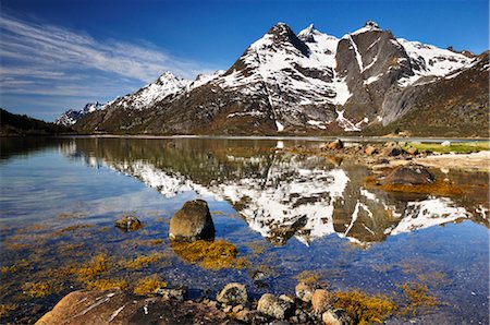 Magnifique vue, Raftsund, Lofoten, Norvège Photographie de stock - Rights-Managed, Code: 700-02967702