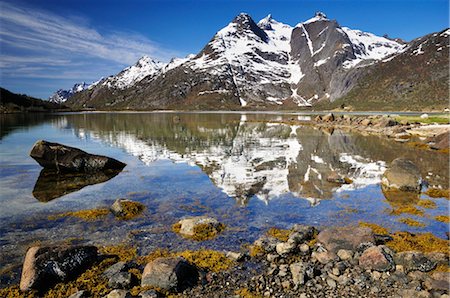 Magnifique vue, Raftsund, Lofoten, Norvège Photographie de stock - Rights-Managed, Code: 700-02967703