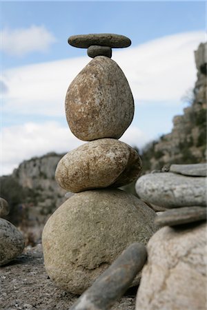 Cairn, Ardeche, France Stock Photo - Rights-Managed, Code: 700-02967878