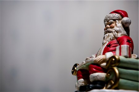 Figurine de Santa Claus Photographie de stock - Rights-Managed, Code: 700-02972955