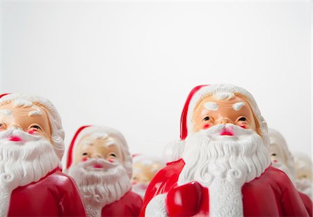 Santa Claus Figurines Stock Photo - Rights-Managed, Code: 700-02972964