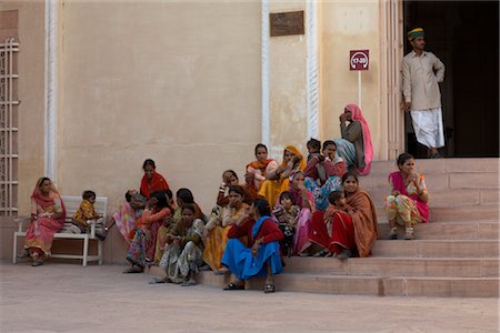 Le Fort de Mehrangarh, Jodhpur, Rajasthan, Inde Photographie de stock - Rights-Managed, Code: 700-02973003