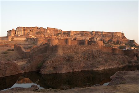 rajasthan historical places - Mehrangarh Fort, Jodhpur, Rajasthan, India Stock Photo - Rights-Managed, Code: 700-02973015