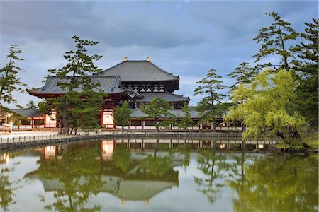 simsearch:600-01494249,k - Todai-Ji Temple, Nara, Kansai, Japan Fotografie stock - Rights-Managed, Codice: 700-02973230