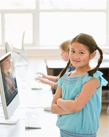 picture of a keyboard computer kids - Students Working on Computers Stock Photo - Rights-Managed, Code: 700-02989920