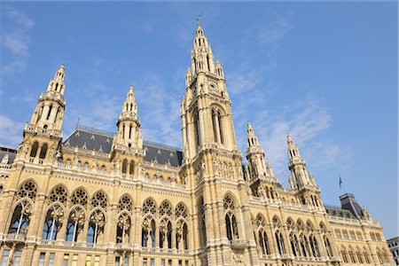 european capital of culture - Rathaus, Vienna, Austria Stock Photo - Rights-Managed, Code: 700-02990012