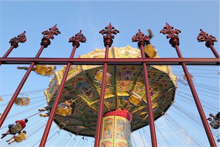 sky ride fairground ride - Chair-o-plane Ride, Prater, Vienna, Austria Stock Photo - Rights-Managed, Code: 700-02990049