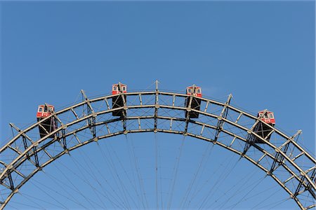 sky ride fairground ride - Ferris Wheel, Prater, Vienna, Austria Stock Photo - Rights-Managed, Code: 700-02990042