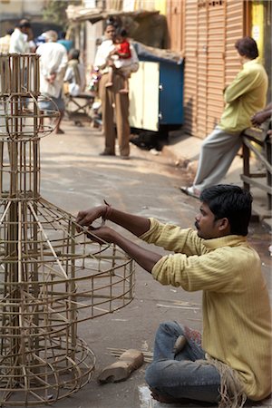 Man Building Structure, Kolkata, West Bengal, India Stock Photo - Rights-Managed, Code: 700-03004164