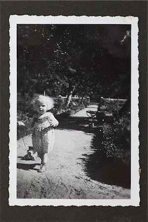 Photograph of Girl in 1940s Stock Photo - Rights-Managed, Code: 700-03003496