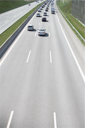 embouteillage - Voitures sur l'autoroute, Hambourg, Allemagne Photographie de stock - Rights-Managed, Code: 700-03003641