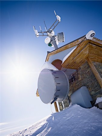 Communications Tower on Top of Whistler Peak, Whistler, British Columbia, Canada Stock Photo - Rights-Managed, Code: 700-03014827