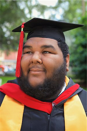 degree student male - Portrait of Graduate Stock Photo - Rights-Managed, Code: 700-03017538