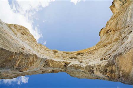 strange rocks - Cliff Swallow Nests, Monument Rocks, Gove County, Kansas, USA Stock Photo - Rights-Managed, Code: 700-03017673