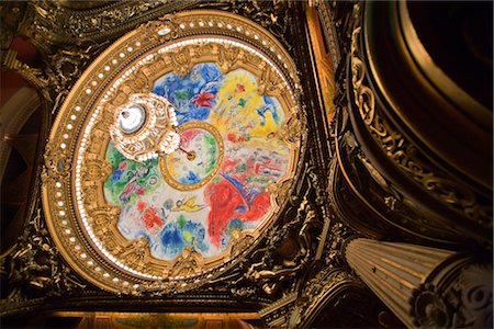 Opéra National de Paris, Palais Garnier, Paris, Ile-de-France, France Photographie de stock - Rights-Managed, Code: 700-03018103