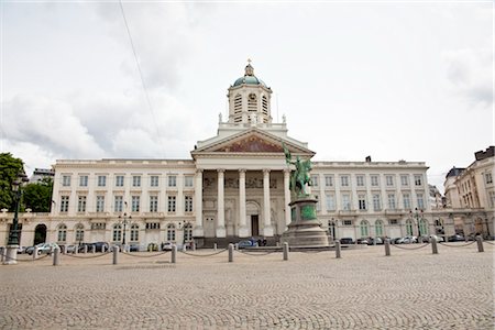 Église de Saint Jacques-sur-Coudenberg, Place Royale, Bruxelles, Belgique Photographie de stock - Rights-Managed, Code: 700-03053923