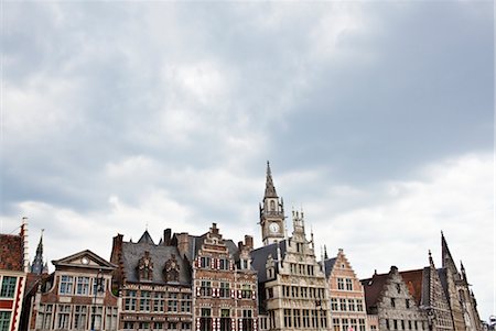 simsearch:700-03053937,k - Historic Ghent, Belgium Foto de stock - Con derechos protegidos, Código: 700-03053935