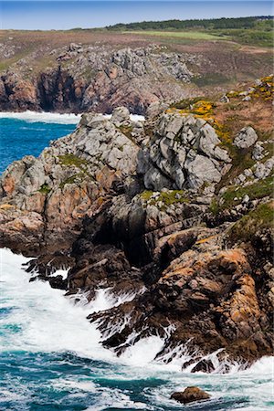 Pointe du Van, Finistere, Brittany, France Foto de stock - Con derechos protegidos, Código: 700-03068121