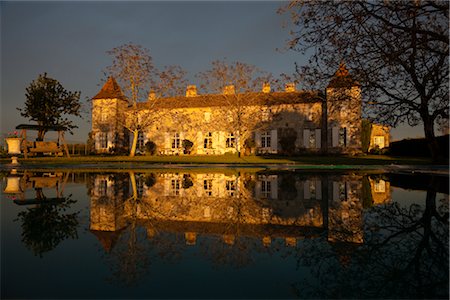 sunrise hotel - Chateau des Egrons, Dordogne, Aquitaine, France Stock Photo - Rights-Managed, Code: 700-03068180