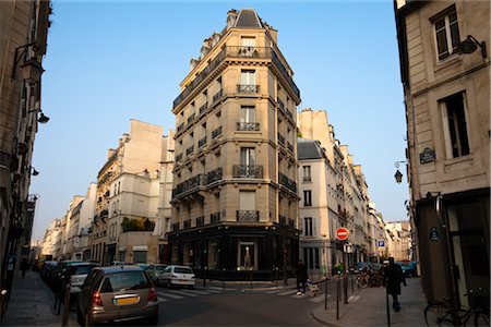 street scene paris - Le Marais, Paris, France Stock Photo - Rights-Managed, Code: 700-03068346