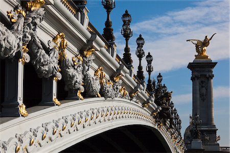 socle - Pont Alexandre-III, Paris, France Photographie de stock - Rights-Managed, Code: 700-03068366