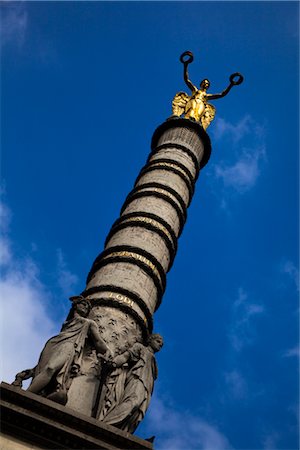 french historical places - Palmier Fountain, Place du Chatelet, Paris, France Stock Photo - Rights-Managed, Code: 700-03068457