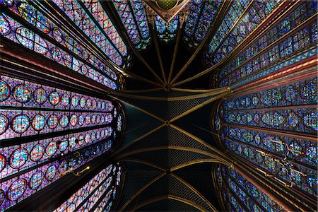 Sainte-Chapelle, Paris, France Foto de stock - Con derechos protegidos, Código: 700-03068505
