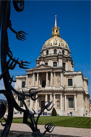 Les Invalides, Paris, France Photographie de stock - Rights-Managed, Code: 700-03068541